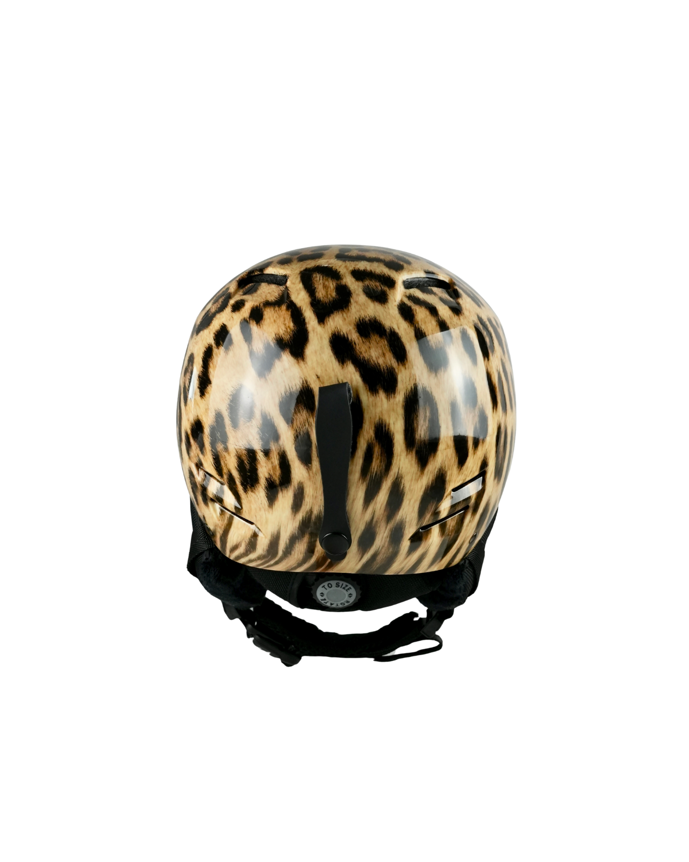 Leopard Ski Helmpie