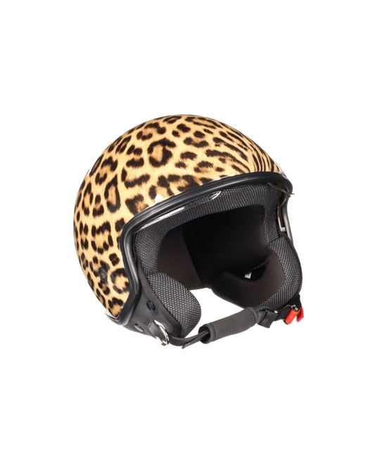 Leopard Scooter Helmpie