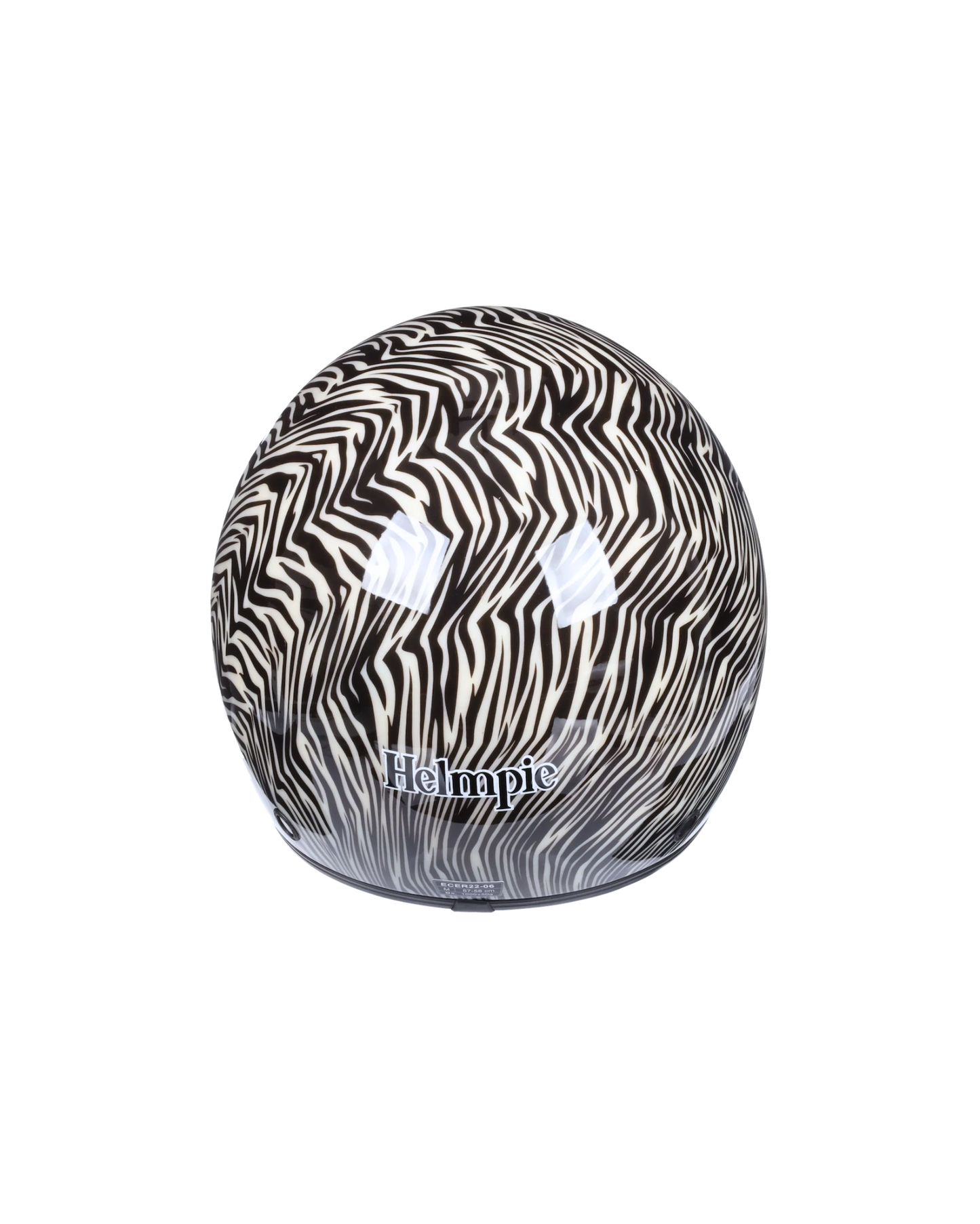 Zebra Scooter Helmpie