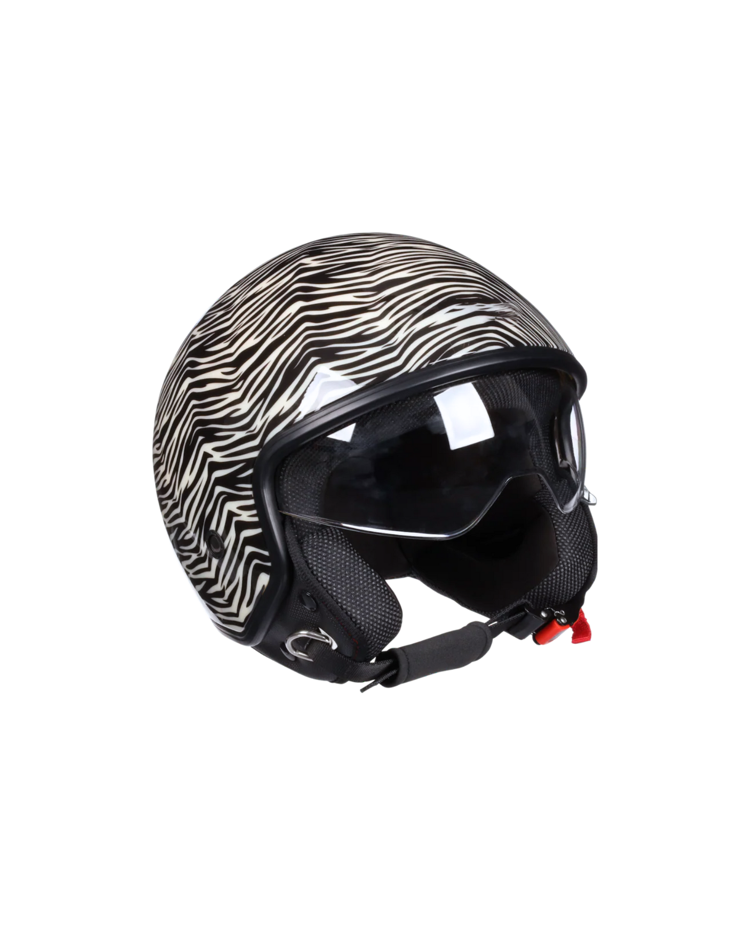 Zebra Scooter Helmpie