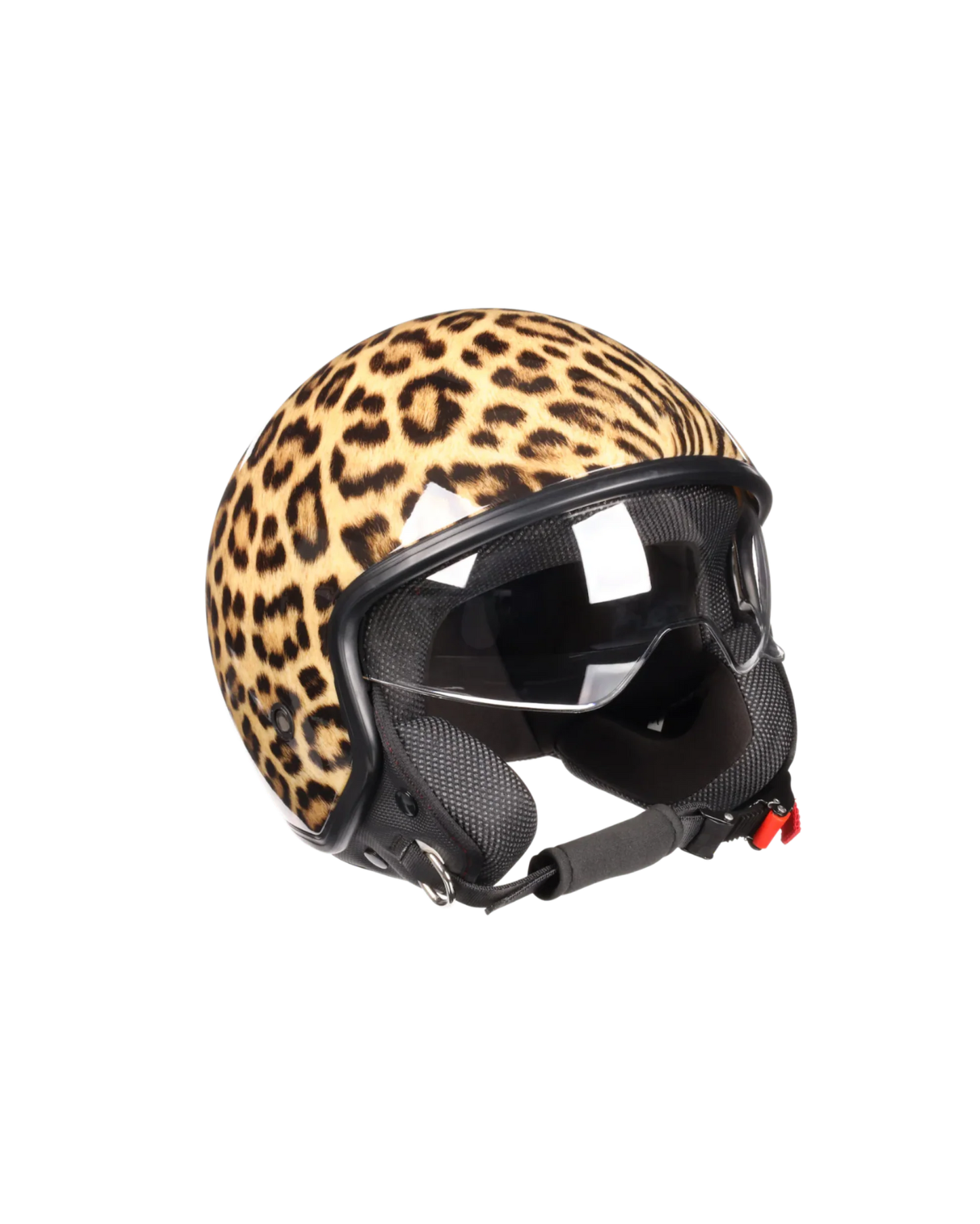 Leopard Scooter Helmpie