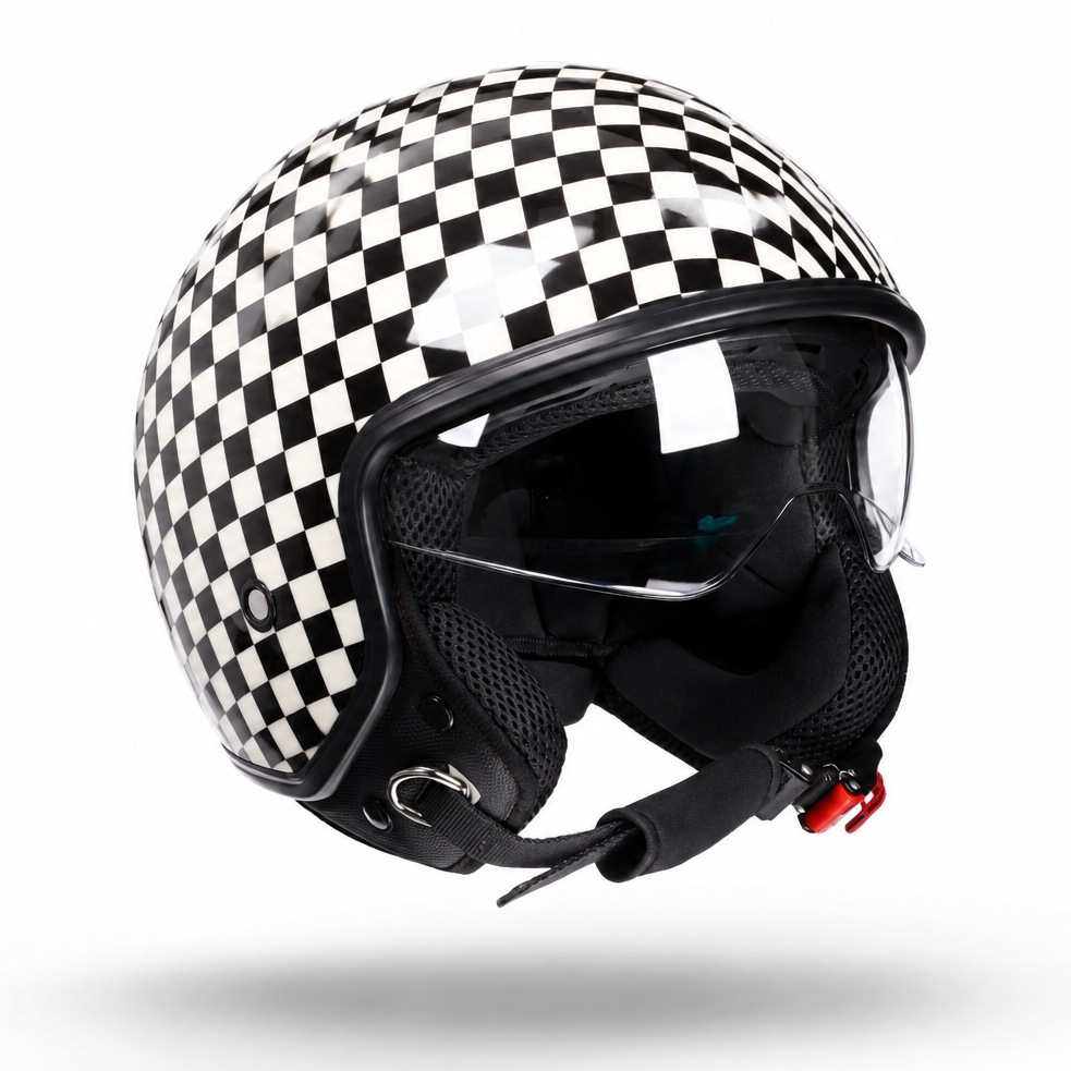 Checkered Helmpie
