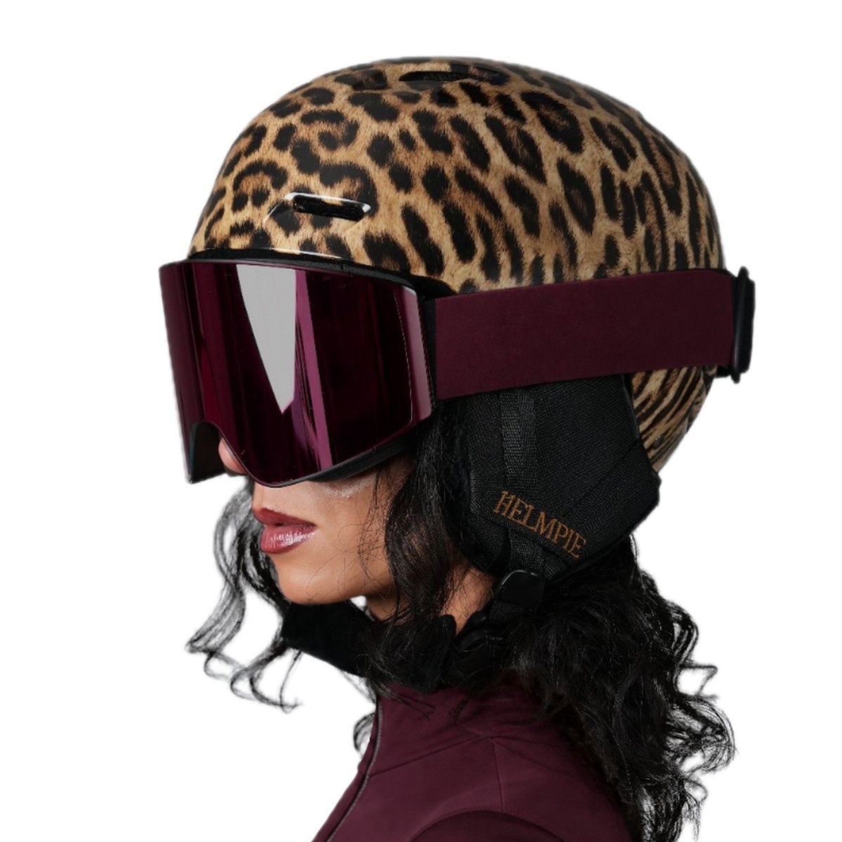 Leopard Ski Helmpie certified to EN 1077:2007 Class B