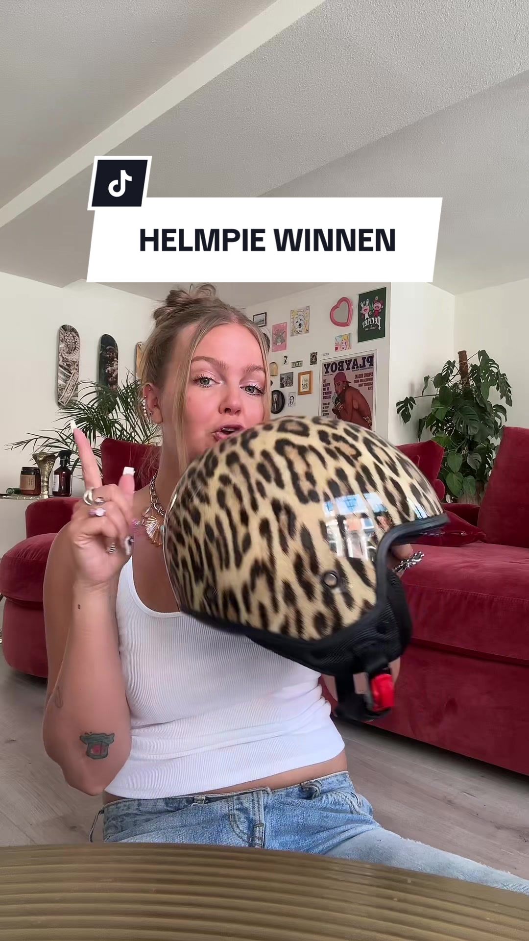 Helmpie worn by @irisamberr